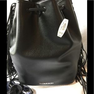 Victoria's Secret Fringe Backpack NWT